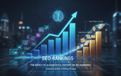 The impact of AI generated content on SEO rankings